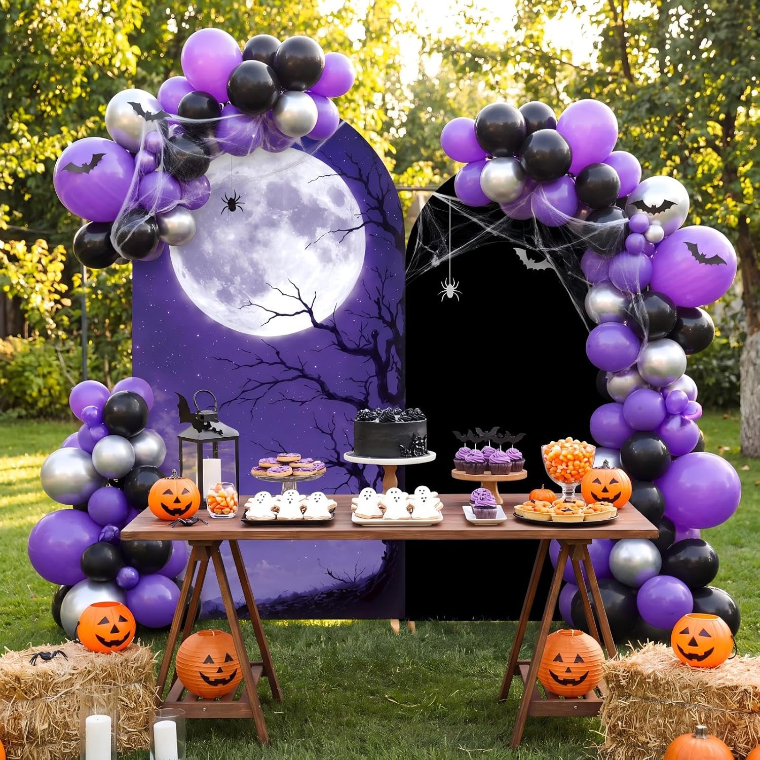 Maßgefertigter 2-seitiger Hall – Dessert Table Backdrop Bewertung und Preis