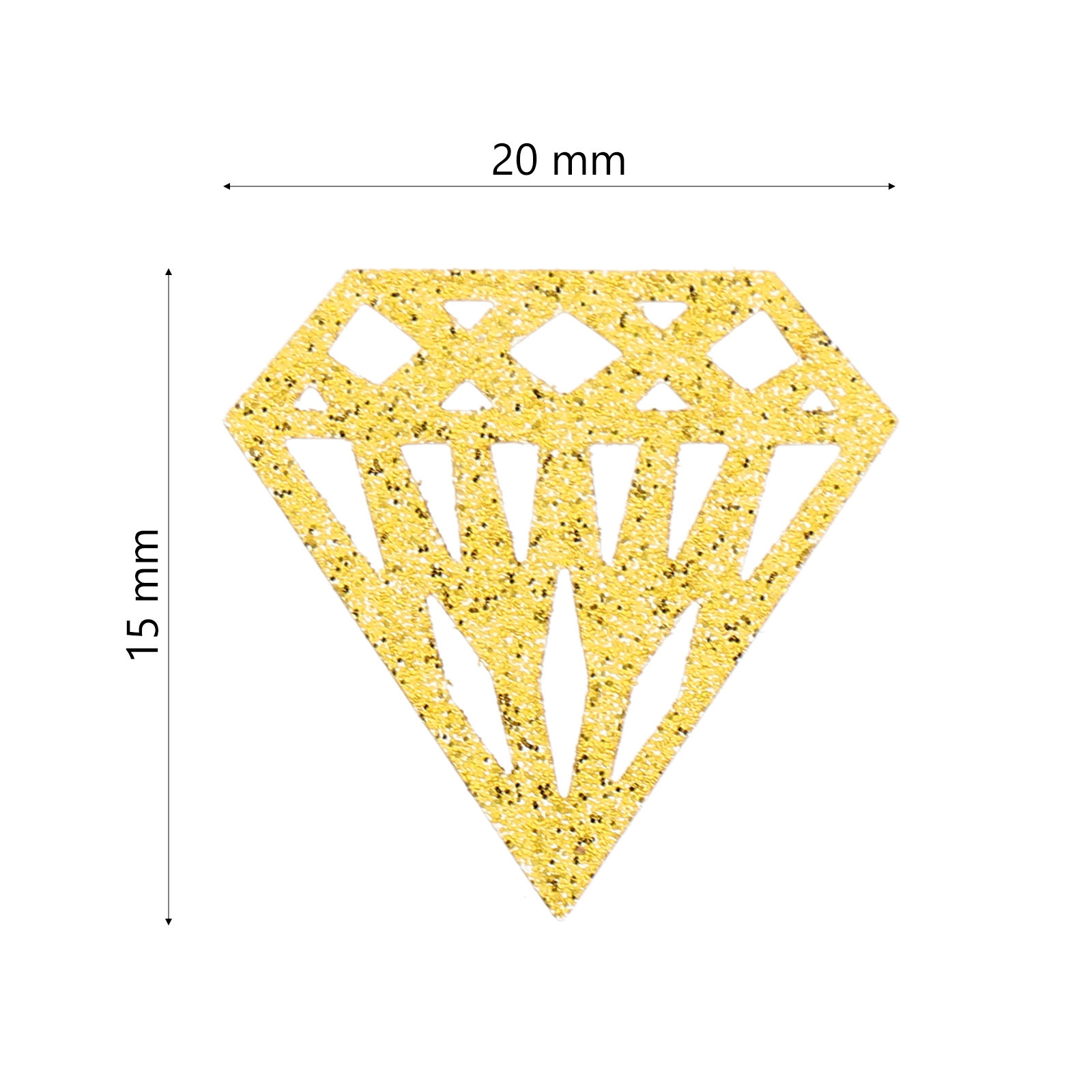 300 Stück Elegante Hohle Diama – Papercraft Supply Confetti Bewertung und Preis